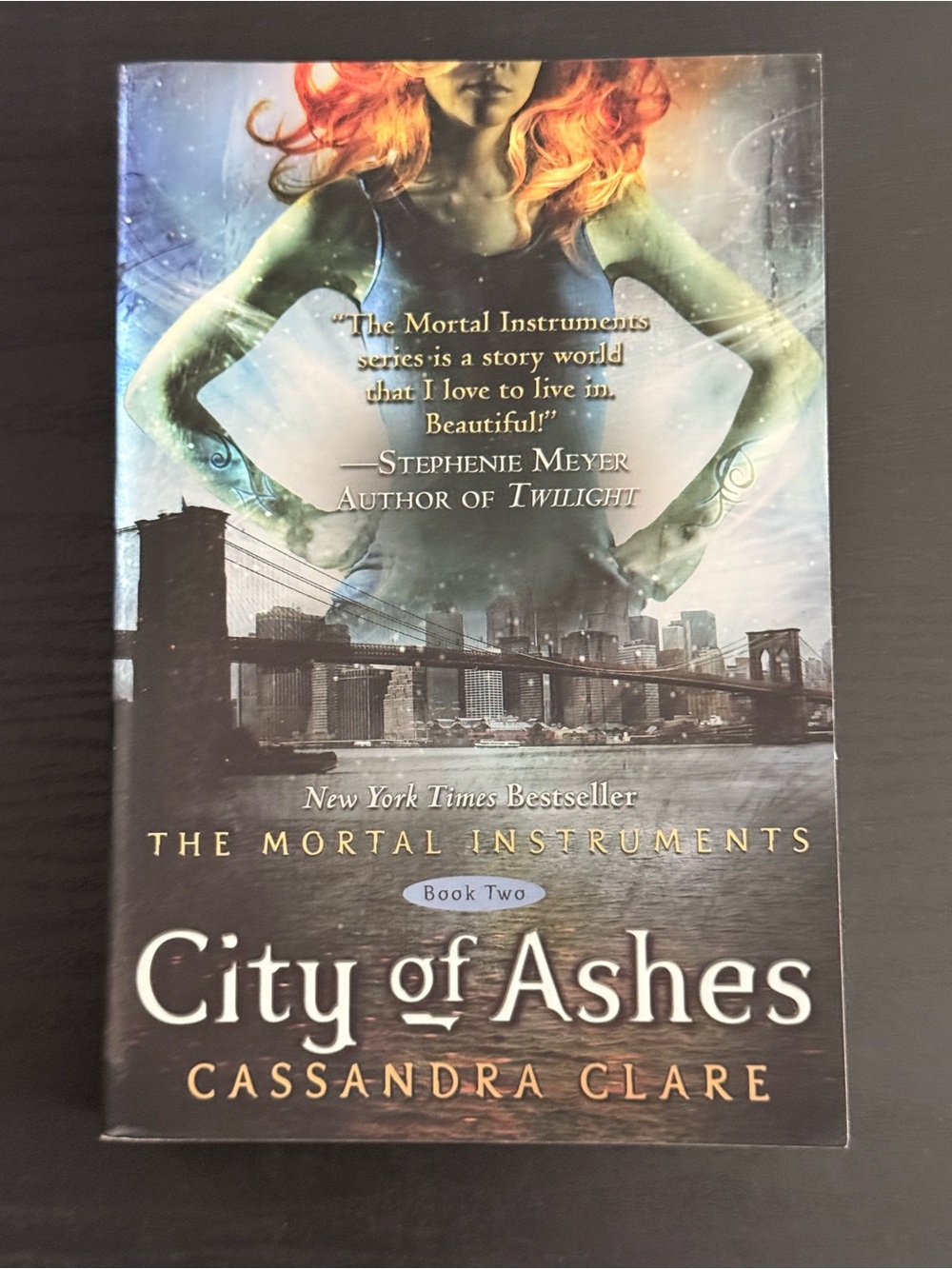 City of Ashes by Cassandra Clare - Fantasy Paperback (Black, Blue, Green)